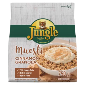 Jungle Cinnamon Granola Muesli Cereal 750g