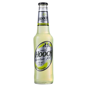 KWV Hooch Fox Pineapple Flavoured Spirit Cooler Bottle 275ml KWV Hooch Fox Pineapple Flavoured Spirit Cooler Bottle 275ml