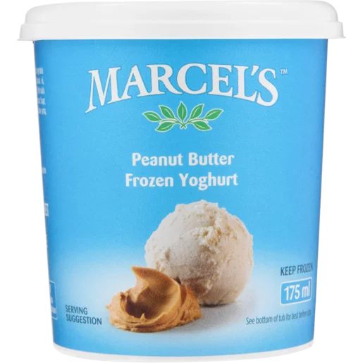 Marcel's Peanut Butter Flavoured Frozen Yoghurt 175ml Marcel's Peanut Butter Flavoured Frozen Yoghurt 175ml
