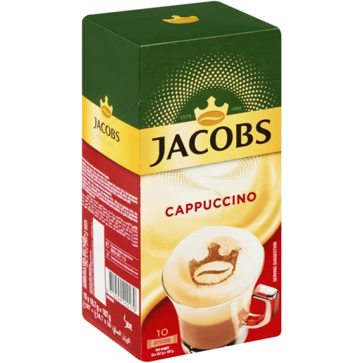 Jacobs Original Cappuccino Sticks 10x18.7g Jacobs Original Cappuccino Sticks 10x18.7g