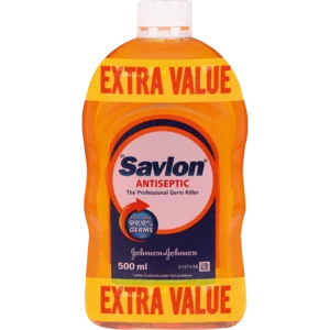 Savlon Antiseptic Liquid Extra Value Pack 2x500ml Savlon Antiseptic Liquid Extra Value Pack 2x500ml