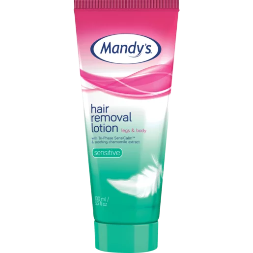 Mandy's Sensitive Legs & Body Hair Removal Lotion 100ml Mandy's Sensitive Legs & Body Hair Removal Lotion 100ml