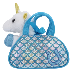 Unicorn In Bag Plush Toy 16cm Unicorn In Bag Plush Toy 16cm
