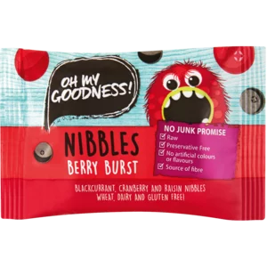 Oh My Goodness! Berry Burst Nibbles 25g Oh My Goodness! Berry Burst Nibbles 25g