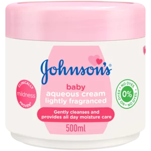 Johnson's Light Fragranced Aqueous Cream 500ml Johnson's Light Fragranced Aqueous Cream 500ml
