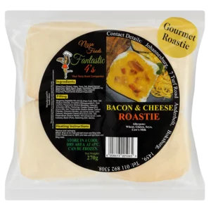 Nizza Foods Bacon & Cheese Roastie 4 Pack