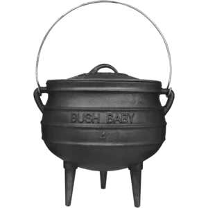 Bush Baby No. 4 Oil Coated Potjie Pot