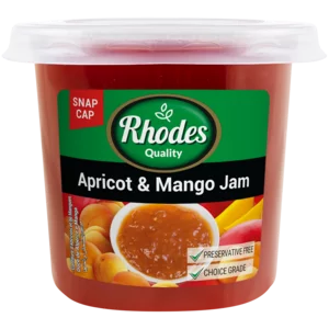 Rhodes Apricot & Mango Jam Tub 600g Rhodes Apricot & Mango Jam Tub 600g