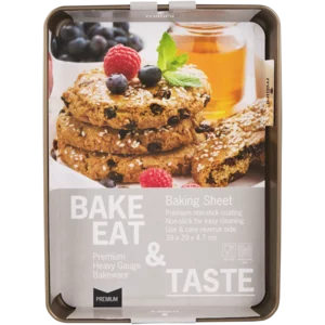 Millini Premium Non Stick Heavy Gauge Baking Sheet 39x29 x 4.7cm