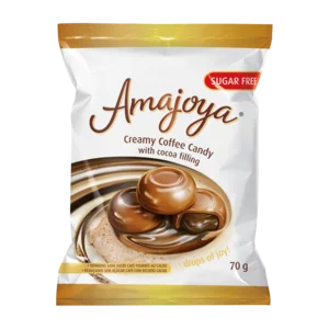 Amajoya Creamy Coffee Flavoured Candy 70g Amajoya Creamy Coffee Flavoured Candy 70g