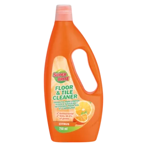 Super Brite Citrus Antibacterial Floor & Tile Cleaner 750ml Super Brite Citrus Antibacterial Floor & Tile Cleaner 750ml
