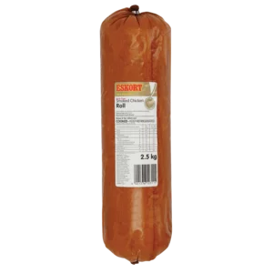 Eskort Pork-Free Smoked Chicken Roll Per kg Eskort Pork-Free Smoked Chicken Roll Per kg