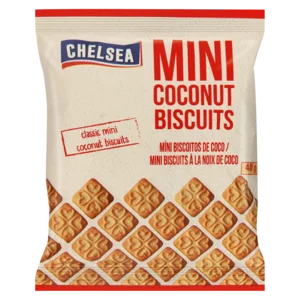 Chelsea Mini Coconut Biscuits 40g Chelsea Mini Coconut Biscuits 40g