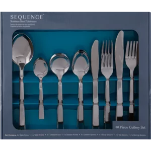 Sequence Vine Stainless Steel Cutlery Set 30 Piece Sequence Vine Stainless Steel Cutlery Set 30 Piece