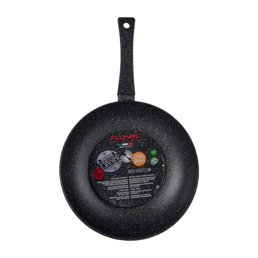 Flonal Pietra Lavica Magmatech Aluminium Wok 30cm