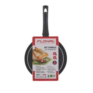 Flonal Black Mineralite Fry Pan Set 2 Piece