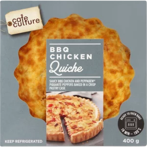 Café Culture Fresh BBQ Chicken Quiche 400g
