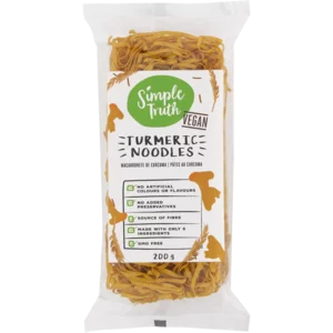 Simple Truth Vegan Turmeric Noodles 200g Simple Truth Vegan Turmeric Noodles 200g