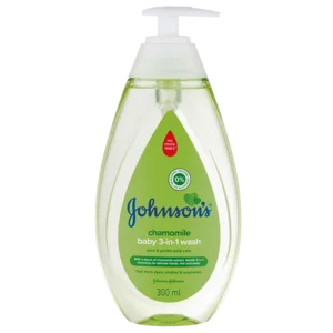 Johnson's 3-In-1 Baby Liquid Soap 300ml