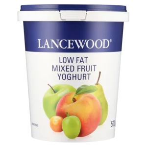 Lancewood Mixed Fruit Flavoured Low Fat Yoghurt 500g Lancewood Mixed Fruit Flavoured Low Fat Yoghurt 500g