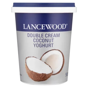 Lancewood Coconut Flavoured Double Cream Yoghurt 500g