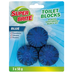Super Brite Blue Toilet Block 3x50g Super Brite Blue Toilet Block 3x50g