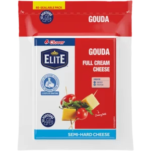 Clover Gouda Semi-Hard Cheese Pack 200g