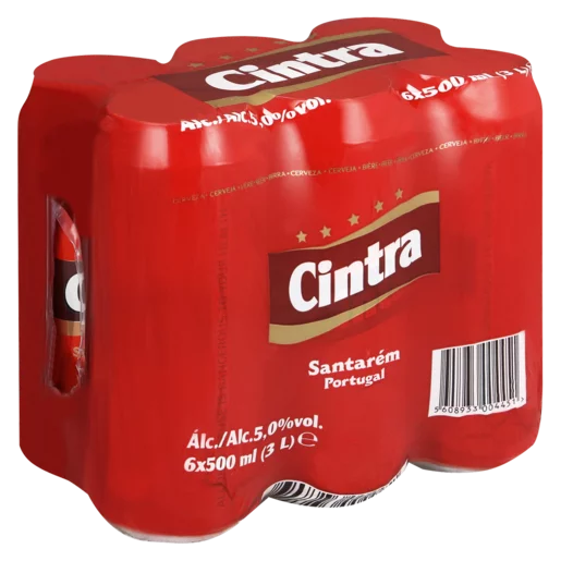 Cintra Pilsener Beer 6x500ml