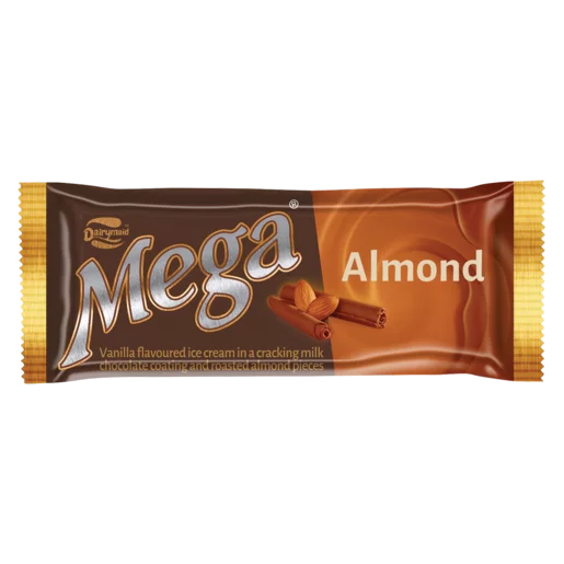 Dairymaid Mega Almond Ice Cream Stick 100ml Dairymaid Mega Almond Ice Cream Stick 100ml