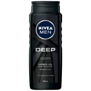 Nivea Men Deep Clean Shower Gel 500ml