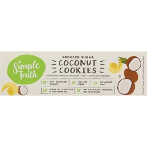 Simple Truth Reduced Sugar Coconut Cookies 150g