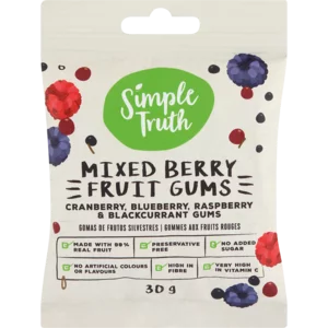 Simple Truth Mixed Berry Fruit Gums 30g