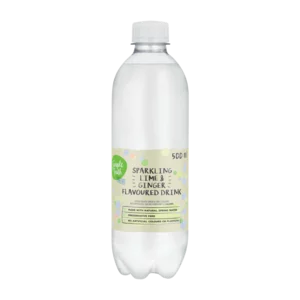 Simple Truth Lime & Ginger Flavoured Sparkling Water Bottle 500ml Simple Truth Lime & Ginger Flavoured Sparkling Water Bottle 500ml
