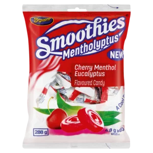 Beacon Smoothies Mentholyptus Cherry Menthol Eucalyptus Flavoured Candy 60 Pack 288g Beacon Smoothies Mentholyptus Cherry Menthol Eucalyptus Flavoured Candy 60 Pack 288g