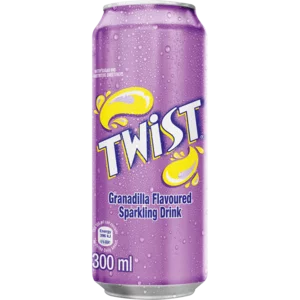 Twist Granadilla Flavoured Soft Drink Can 300ml