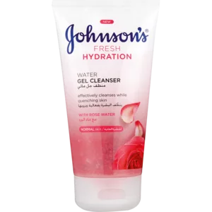 Johnson's Fresh Hydration Water Gel Cleanser With Rose Water 150ml Johnson's Fresh Hydration Water Gel Cleanser With Rose Water 150ml