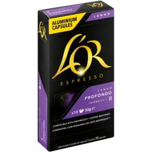 L'or Espresso Profondo Coffee Capsules 10 Pack L'or Espresso Profondo Coffee Capsules 10 Pack