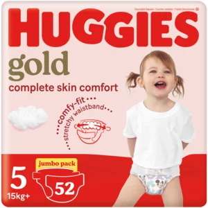 Huggies Gold Jumbo Size 5 Diapers 52 Pack Huggies Gold Jumbo Size 5 Diapers 52 Pack