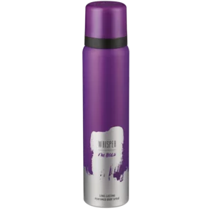 Coty Whisper I'm Bold Long-Lasting Perfumed Body Spray 90ml Coty Whisper I'm Bold Long-Lasting Perfumed Body Spray 90ml