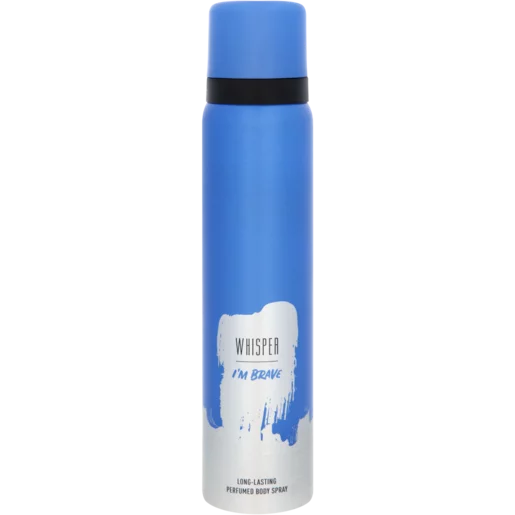 Coty Whisper I'm Brave Long-Lasting Perfumed Body Spray 90ml Coty Whisper I'm Brave Long-Lasting Perfumed Body Spray 90ml