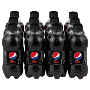 Pepsi Max Soft Drink Bottles 12x330ml Pepsi Max Soft Drink Bottles 12x330ml