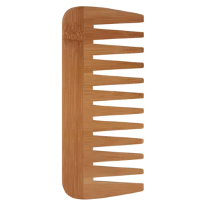 Pretty Woman Wooden Shower Comb
