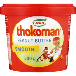 Thokoman Smooth Peanut Butter 500g