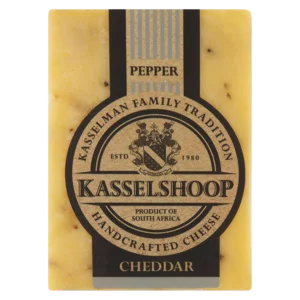 Kasselshoop Pepper Cheddar Cheese Pack 200g Kasselshoop Pepper Cheddar Cheese Pack 200g