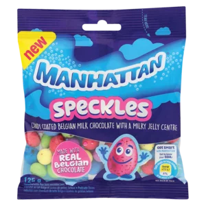 Manhattan Speckles Chocolate Candy 125g Manhattan Speckles Chocolate Candy 125g