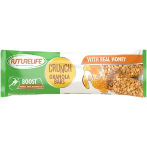 Futurelife Crunch Honey Flavoured Granola Bar With Real Honey 40g Futurelife Crunch Honey Flavoured Granola Bar With Real Honey 40g
