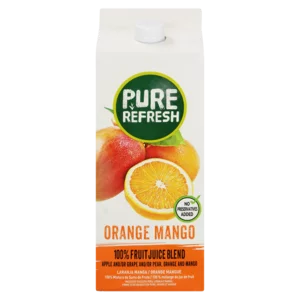 Pure Refresh Orange Mango 100% Fruit Juice Blend 2L Pure Refresh Orange Mango 100% Fruit Juice Blend 2L