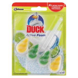 Duck Active Foam Citrus Toilet Block 35g Duck Active Foam Citrus Toilet Block 35g