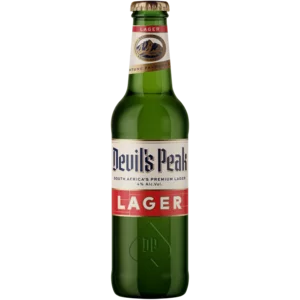 Devil's Peak Lager Beer Bottle 330ml Devil's Peak Lager Beer Bottle 330ml