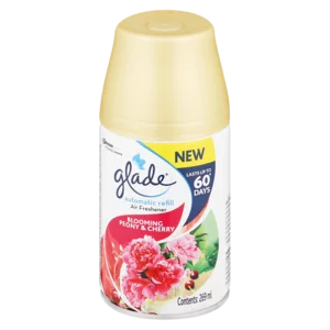 Glade Blooming Peony & Cherry Scented Automatic Air Freshener Refill 269ml Glade Blooming Peony & Cherry Scented Automatic Air Freshener Refill 269ml